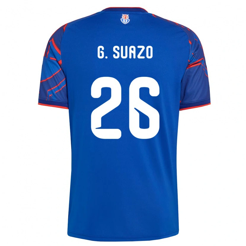 Danxen Mulher Camisola Grettel Suazo #26 Azul Real Vermelho Principal 2026/27 Camisa Brasil