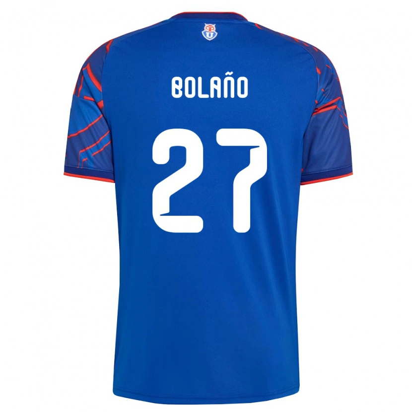 Danxen Mulher Camisola Andrés Bolaño #27 Azul Real Vermelho Principal 2026/27 Camisa Brasil