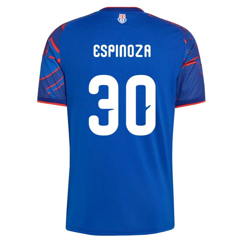 Danxen Mulher Camisola Isidora Espinoza #30 Azul Real Vermelho Principal 2026/27 Camisa Brasil