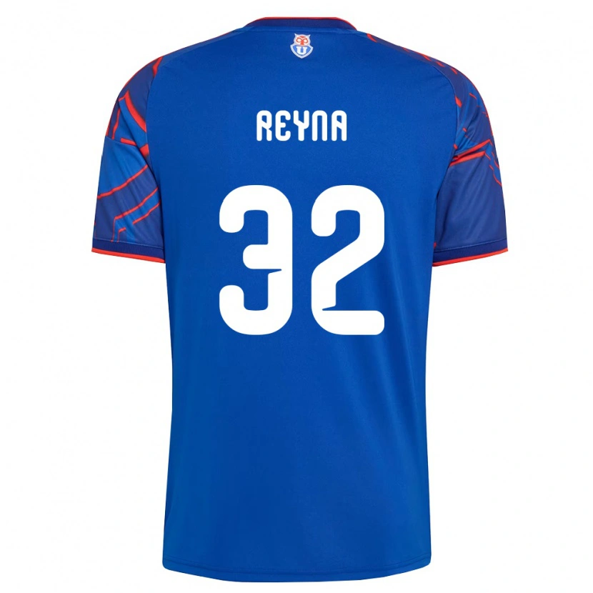 Danxen Mulher Camisola Gonzalo Reyna #32 Azul Real Vermelho Principal 2026/27 Camisa Brasil