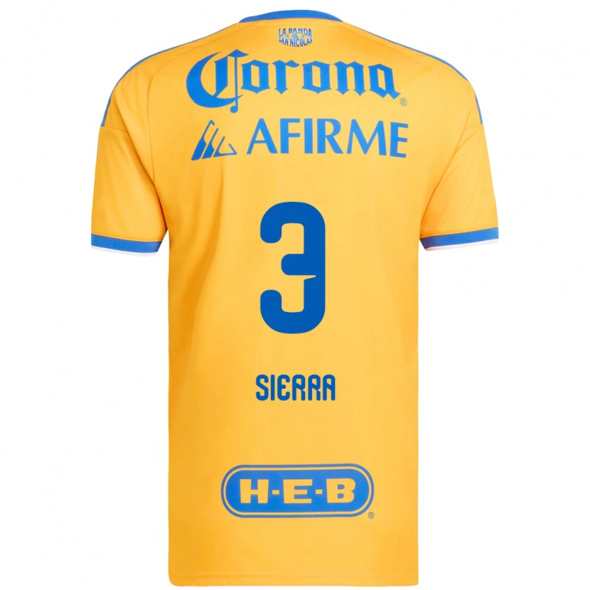 Danxen Mulher Camisola Bianca Sierra #3 Amarelo Azul Principal 2026/27 Camisa Brasil