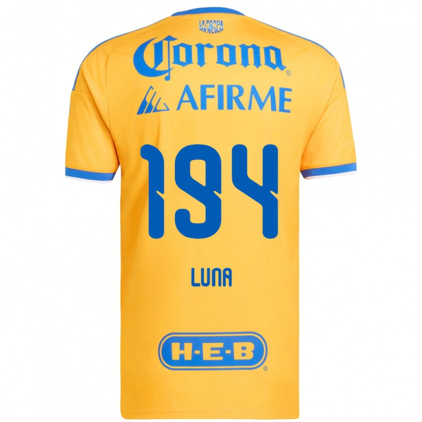 Danxen Mulher Camisola Juan Luna #194 Amarelo Azul Principal 2026/27 Camisa Brasil