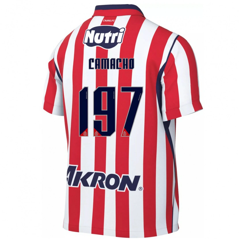 Danxen Mulher Camisola Xandor Camacho #197 Vermelho Branco Principal 2026/27 Camisa Brasil