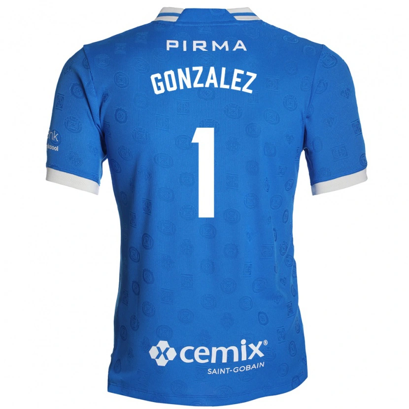 Danxen Mulher Camisola Itzayana Gonzalez #1 Azul Branco Vermelho Principal 2026/27 Camisa Brasil