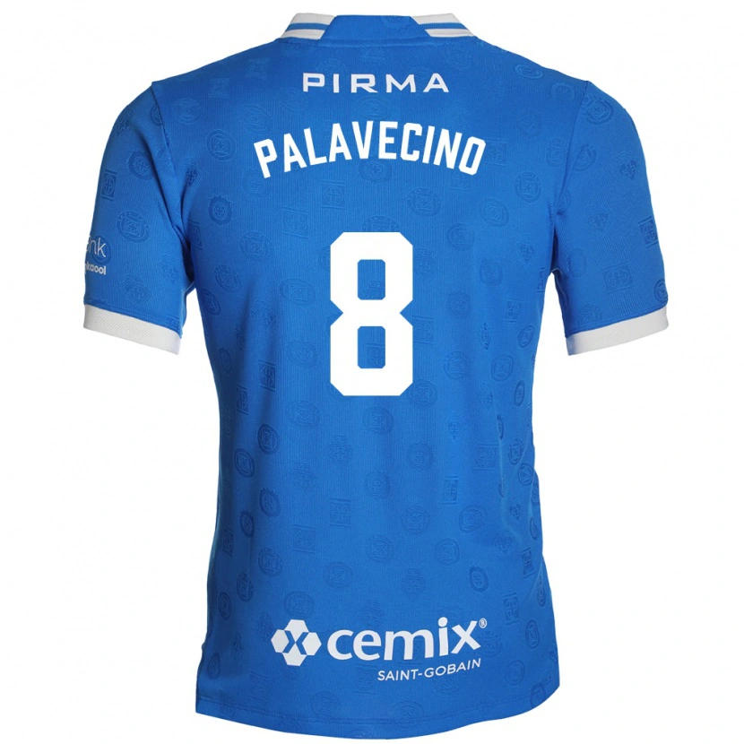 Danxen Mulher Camisola Agustín Palavecino #8 Azul Branco Vermelho Principal 2026/27 Camisa Brasil
