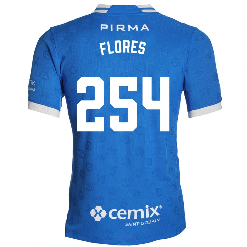 Danxen Mulher Camisola Derek Flores #254 Azul Branco Vermelho Principal 2026/27 Camisa Brasil
