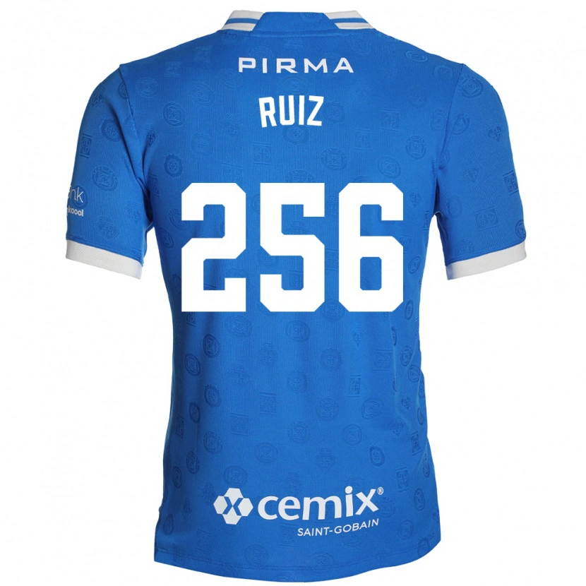 Danxen Mulher Camisola Fernando Ruiz #256 Azul Branco Vermelho Principal 2026/27 Camisa Brasil