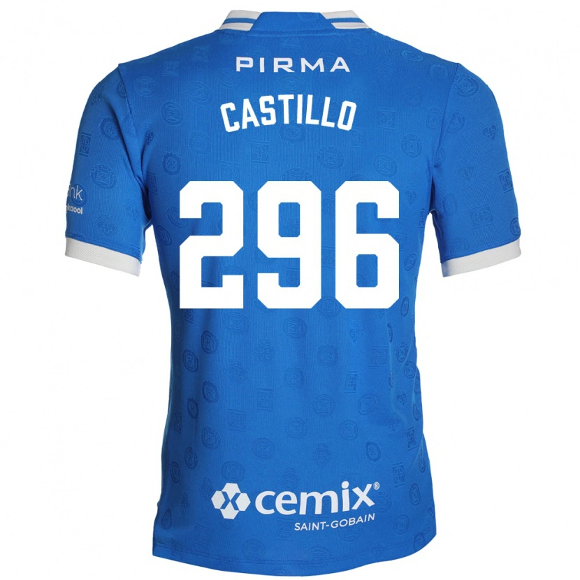 Danxen Mulher Camisola Eduardo Castillo #296 Azul Branco Vermelho Principal 2026/27 Camisa Brasil