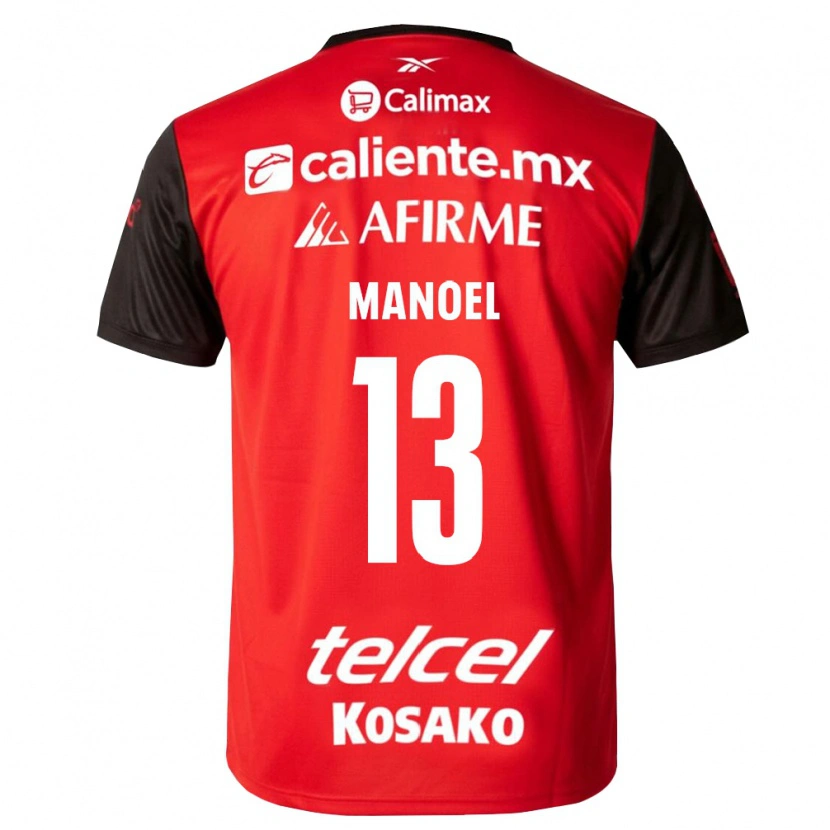 Danxen Mulher Camisola Elias Manoel #13 Preto Vermelho Principal 2026/27 Camisa Brasil
