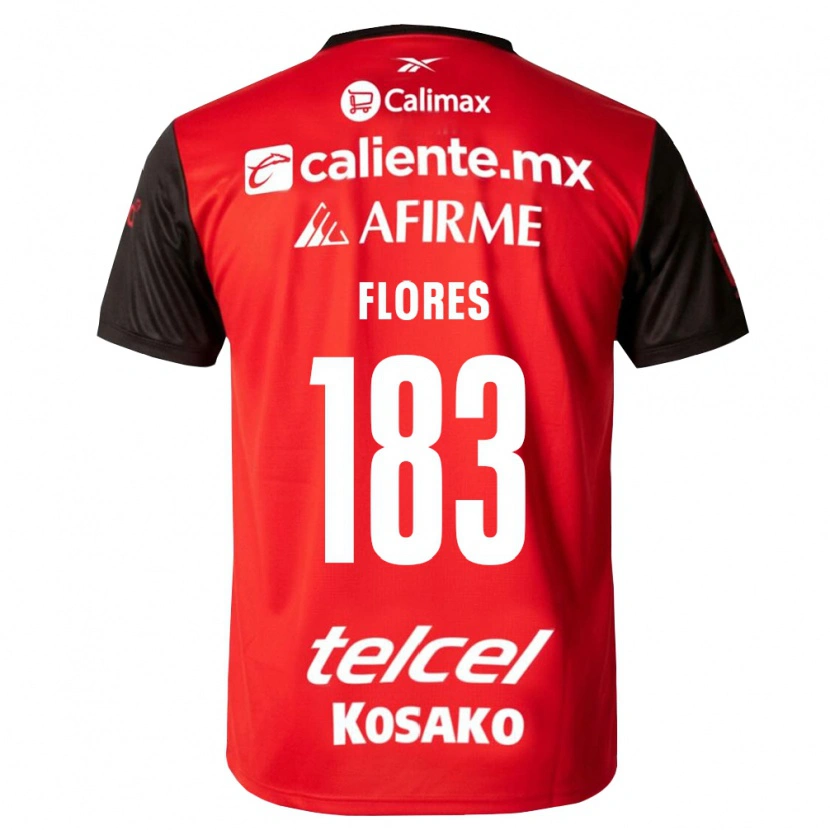 Danxen Mulher Camisola Abraham Flores #183 Preto Vermelho Principal 2026/27 Camisa Brasil