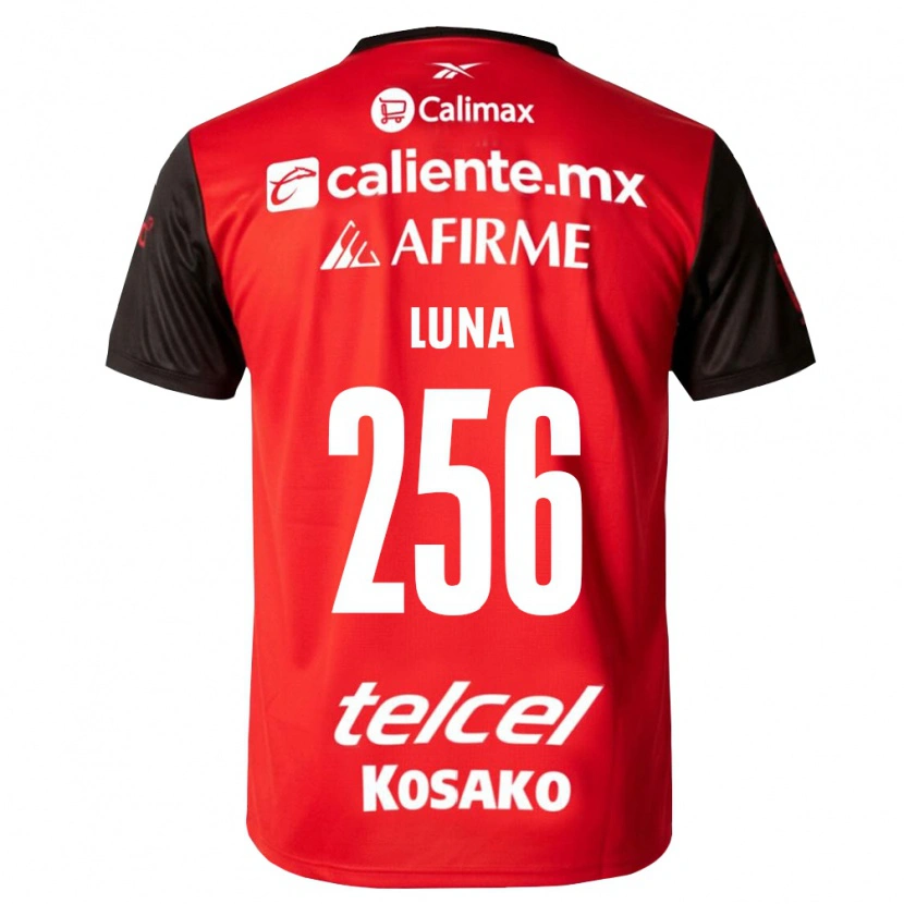 Danxen Mulher Camisola Ricardo Luna #256 Preto Vermelho Principal 2026/27 Camisa Brasil