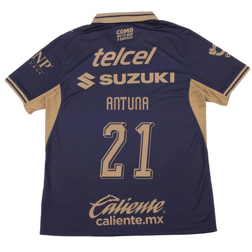 Danxen Mulher Camisola Uriel Antuna #21 Roxo Marrom Principal 2026/27 Camisa Brasil