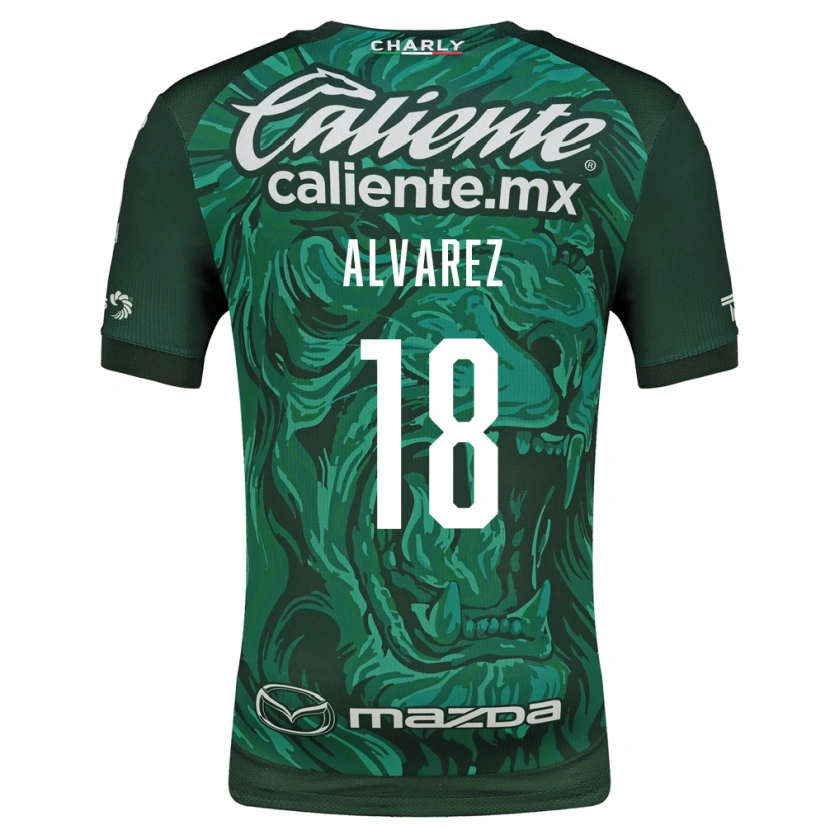 Danxen Mulher Camisola Yazmin Álvarez #18 Verde Preto Principal 2026/27 Camisa Brasil