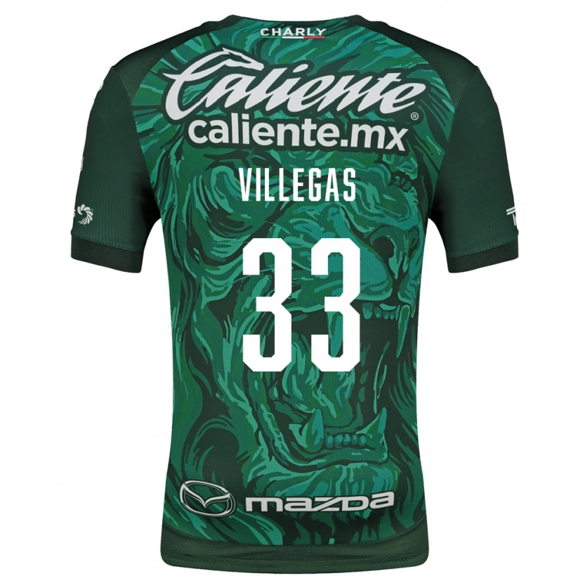Danxen Mulher Camisola Abraham Villegas #33 Verde Preto Principal 2026/27 Camisa Brasil