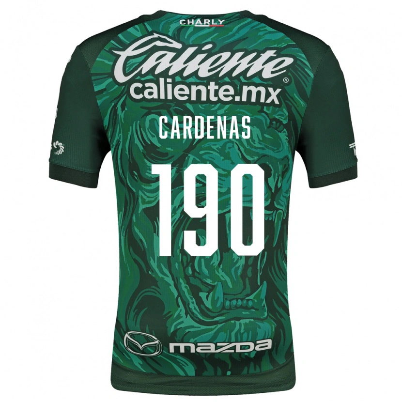 Danxen Mulher Camisola Emilio Cárdenas #190 Verde Preto Principal 2026/27 Camisa Brasil