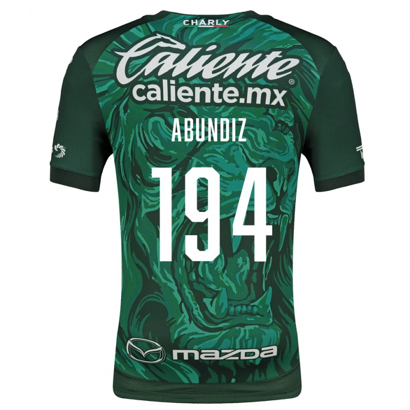 Danxen Mulher Camisola Erick Abundiz #194 Verde Preto Principal 2026/27 Camisa Brasil