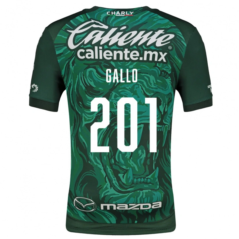 Danxen Mulher Camisola Andrés Gallo #201 Verde Preto Principal 2026/27 Camisa Brasil