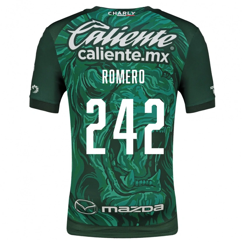 Danxen Mulher Camisola Alan Romero #242 Verde Preto Principal 2026/27 Camisa Brasil