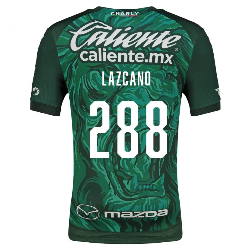 Danxen Mulher Camisola Evan Lazcano #288 Verde Preto Principal 2026/27 Camisa Brasil