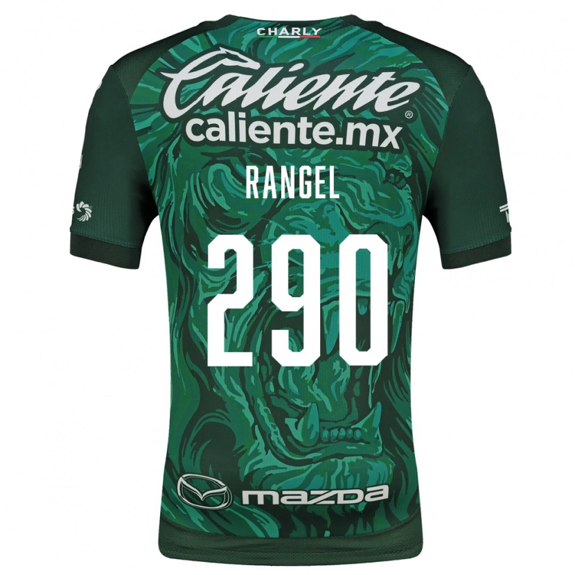 Danxen Mulher Camisola Cristian Rangel #290 Verde Preto Principal 2026/27 Camisa Brasil