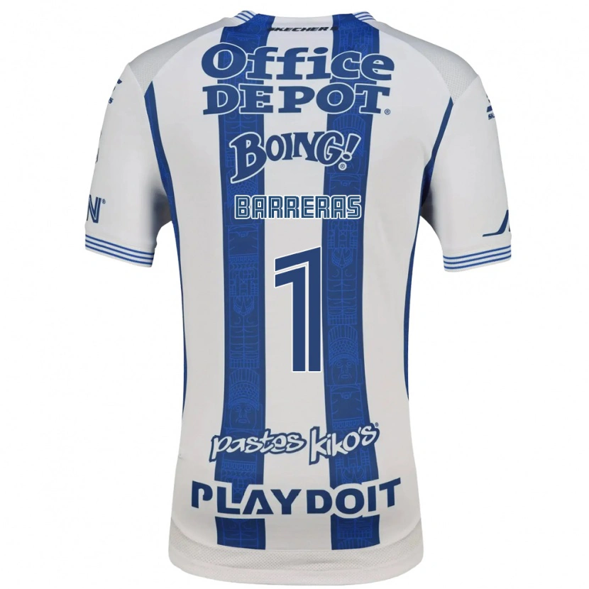 Danxen Mulher Camisola Esthefanny Barreras #1 Branco Azul Marinho Principal 2026/27 Camisa Brasil