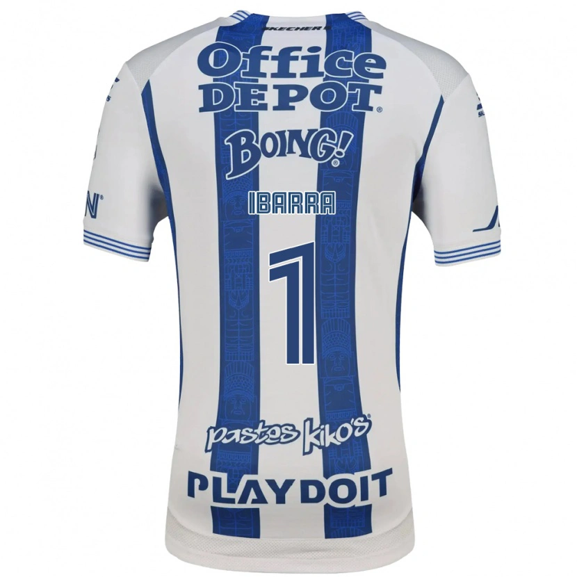 Danxen Mulher Camisola Fabiola Ibarra #1 Branco Azul Marinho Principal 2026/27 Camisa Brasil