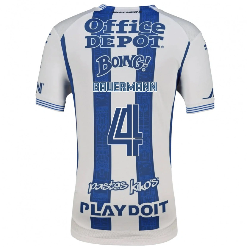 Danxen Mulher Camisola Eduardo Bauermann #4 Branco Azul Marinho Principal 2026/27 Camisa Brasil