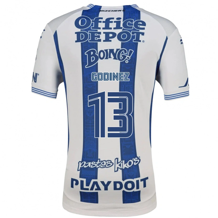 Danxen Mulher Camisola Alexandra Godinez #13 Branco Azul Marinho Principal 2026/27 Camisa Brasil