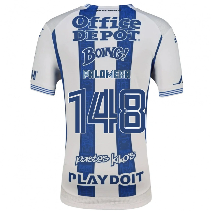 Danxen Mulher Camisola Hugo Palomera #148 Branco Azul Marinho Principal 2026/27 Camisa Brasil