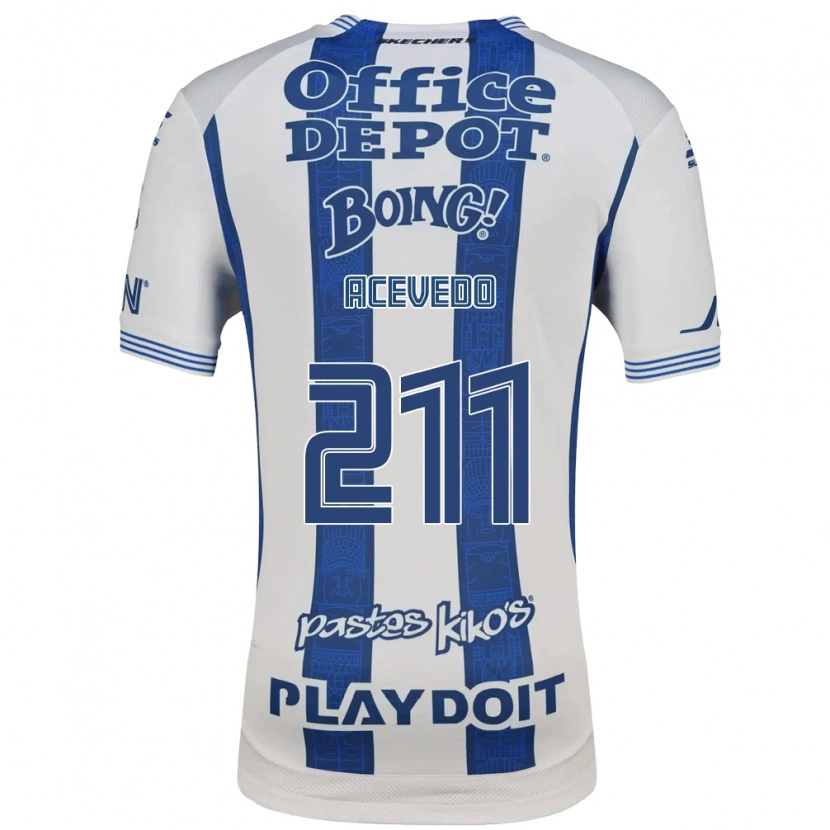 Danxen Mulher Camisola Gerardo Acevedo #211 Branco Azul Marinho Principal 2026/27 Camisa Brasil