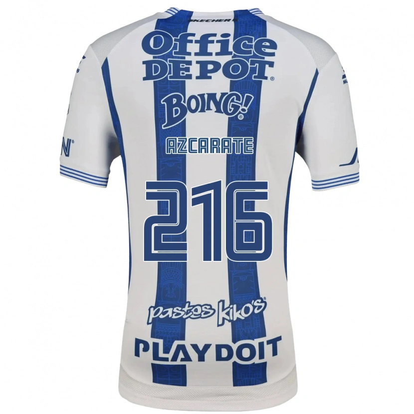 Danxen Mulher Camisola Yerar Azcárate #216 Branco Azul Marinho Principal 2026/27 Camisa Brasil