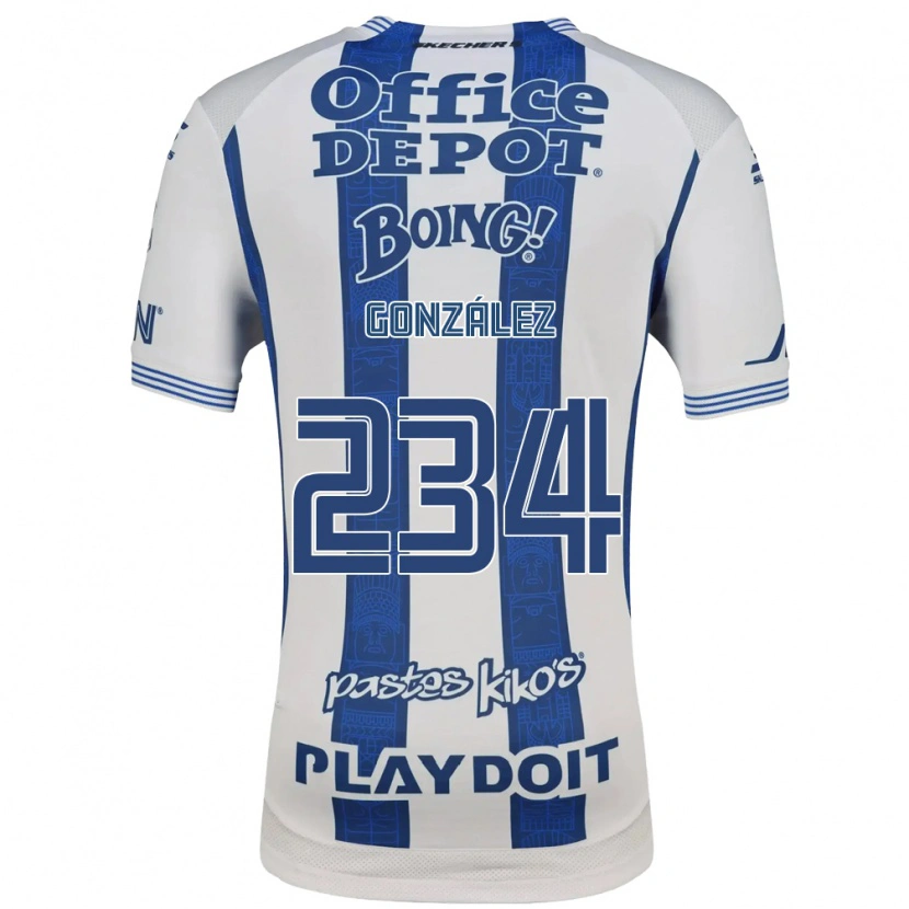 Danxen Mulher Camisola Oswaldo González #234 Branco Azul Marinho Principal 2026/27 Camisa Brasil