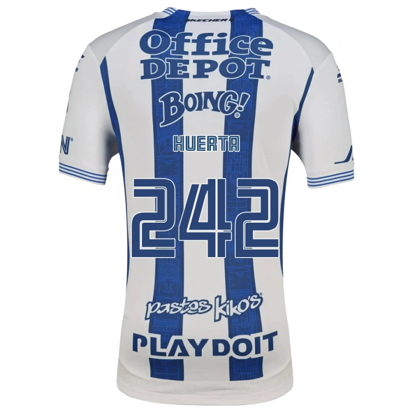 Danxen Mulher Camisola Héctor Huerta #242 Branco Azul Marinho Principal 2026/27 Camisa Brasil