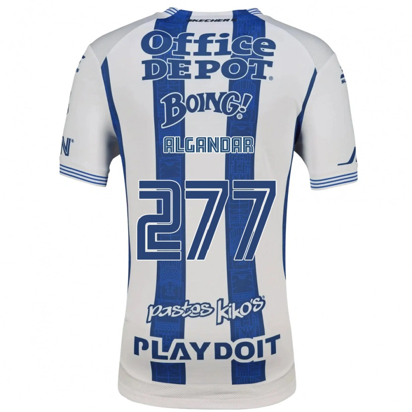 Danxen Mulher Camisola Luis Algandar #277 Branco Azul Marinho Principal 2026/27 Camisa Brasil