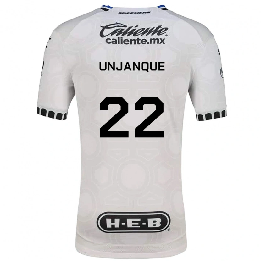 Danxen Mulher Camisola Jean Unjanque #22 Branco Preto Azul Principal 2026/27 Camisa Brasil