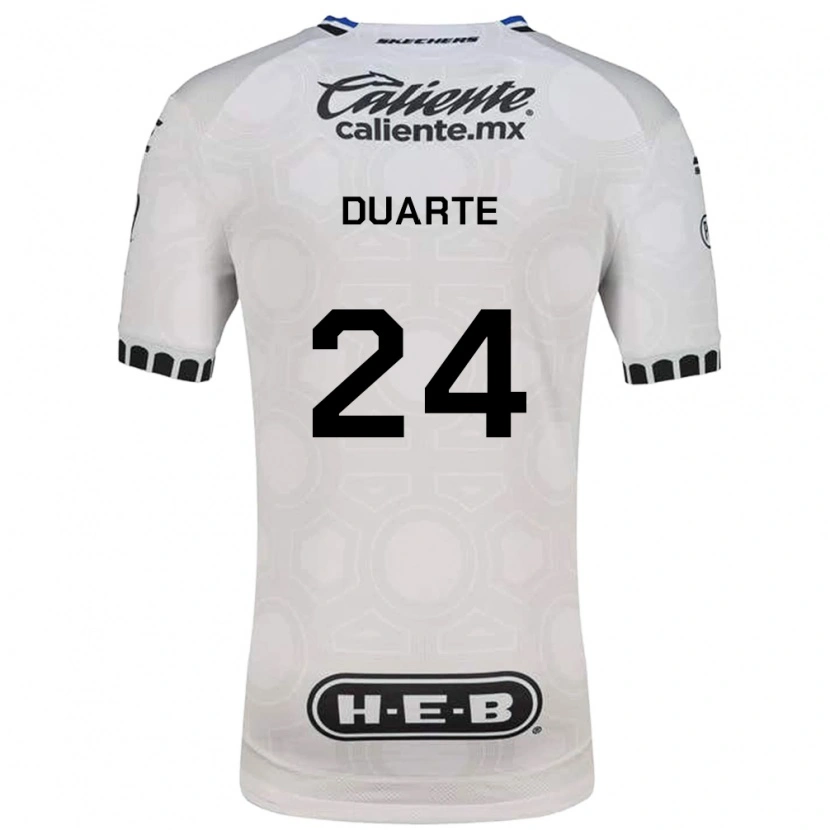 Danxen Mulher Camisola Bayron Duarte #24 Branco Preto Azul Principal 2026/27 Camisa Brasil