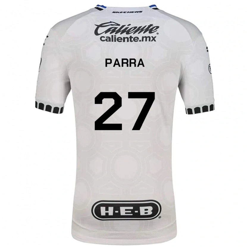 Danxen Mulher Camisola Daniel Parra #27 Branco Preto Azul Principal 2026/27 Camisa Brasil