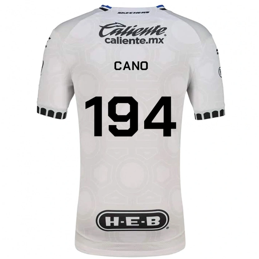 Danxen Mulher Camisola Juan Cano #194 Branco Preto Azul Principal 2026/27 Camisa Brasil