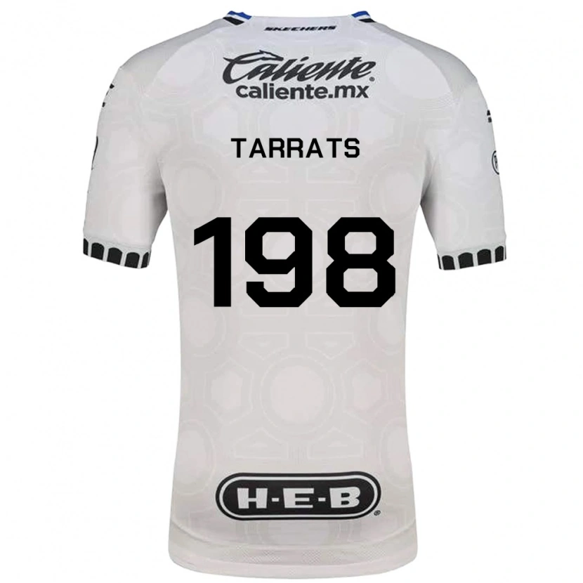 Danxen Mulher Camisola Iñigo Tarrats #198 Branco Preto Azul Principal 2026/27 Camisa Brasil