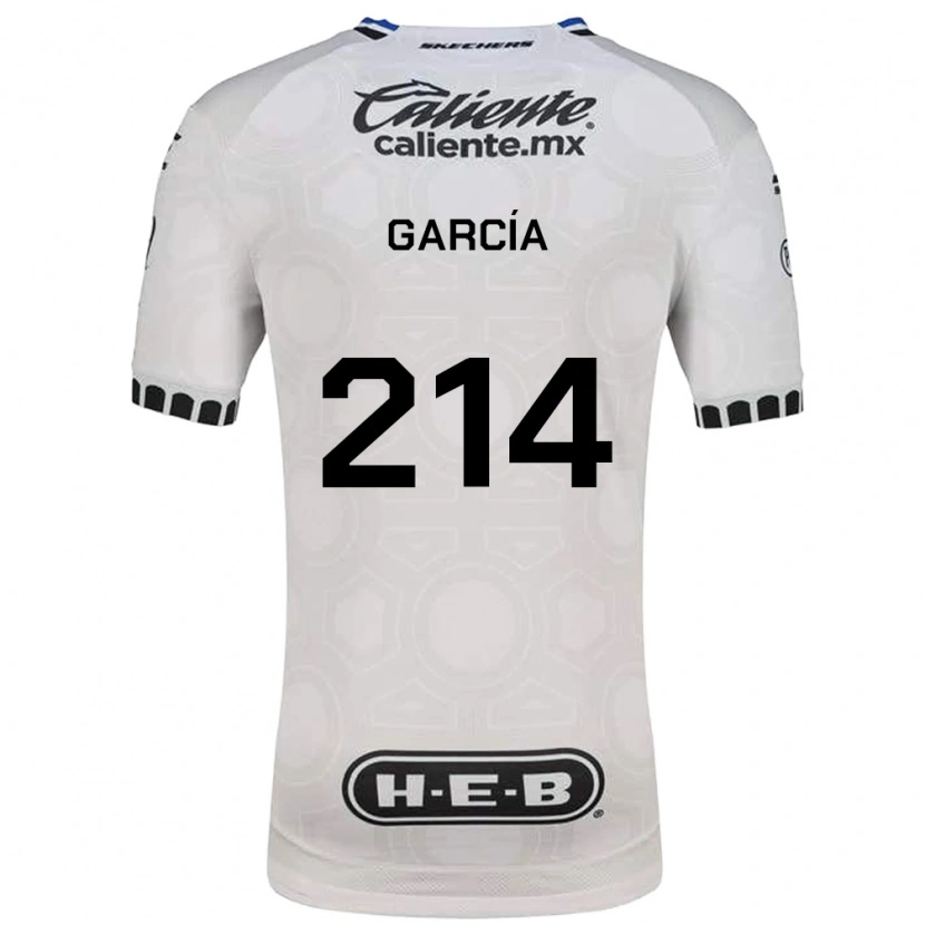 Danxen Mulher Camisola José García #214 Branco Preto Azul Principal 2026/27 Camisa Brasil