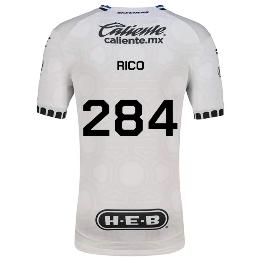 Danxen Mulher Camisola Ian Rico #284 Branco Preto Azul Principal 2026/27 Camisa Brasil