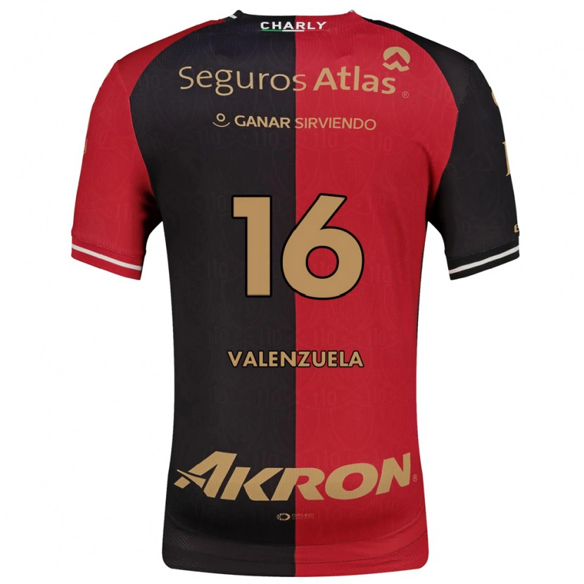 Danxen Mulher Camisola Milton Valenzuela #16 Vermelho Preto Marrom Principal 2026/27 Camisa Brasil