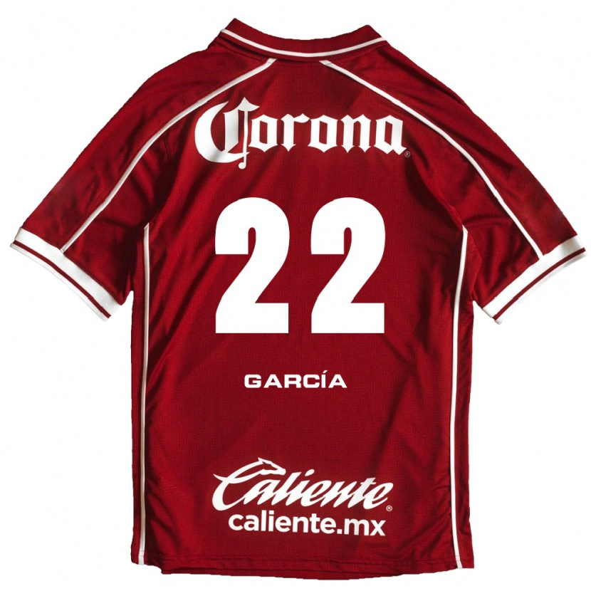 Danxen Mulher Camisola Luis García #22 Branco Vermelho Principal 2026/27 Camisa Brasil