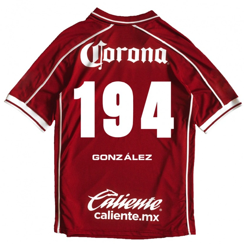 Danxen Mulher Camisola Cristopher González #194 Branco Vermelho Principal 2026/27 Camisa Brasil