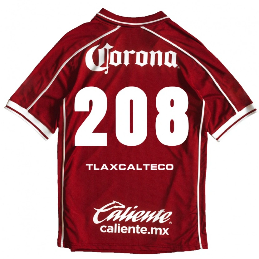 Danxen Mulher Camisola Sait Tlaxcalteco #208 Branco Vermelho Principal 2026/27 Camisa Brasil