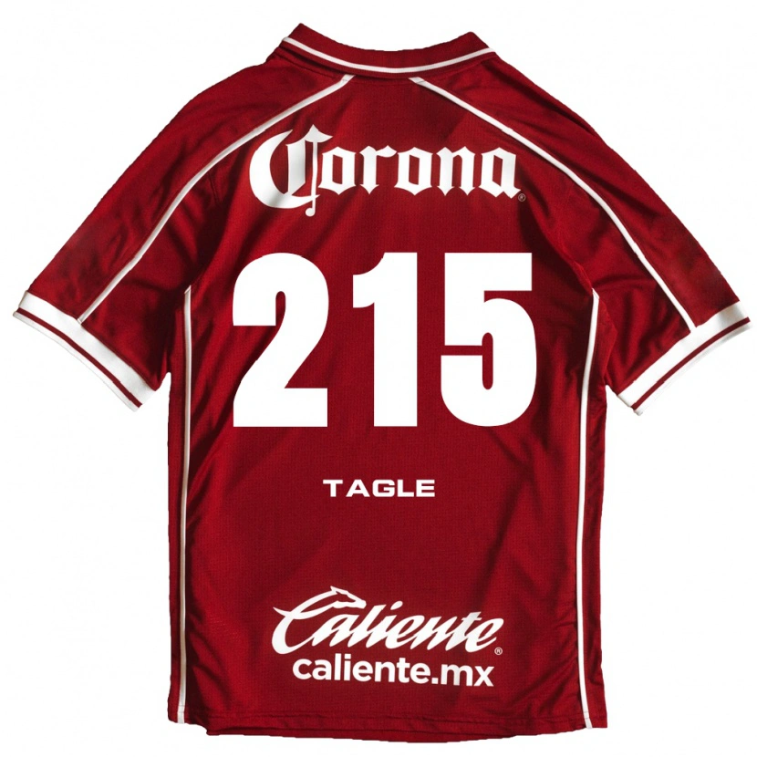 Danxen Mulher Camisola Alessandro Tagle #215 Branco Vermelho Principal 2026/27 Camisa Brasil