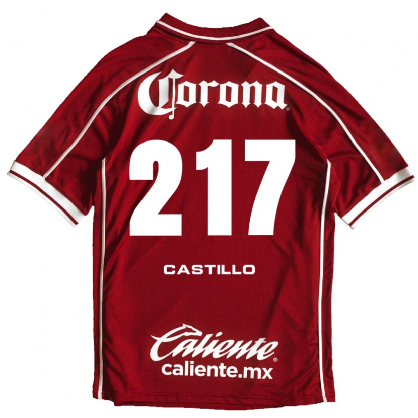 Danxen Mulher Camisola Klever Castillo #217 Branco Vermelho Principal 2026/27 Camisa Brasil