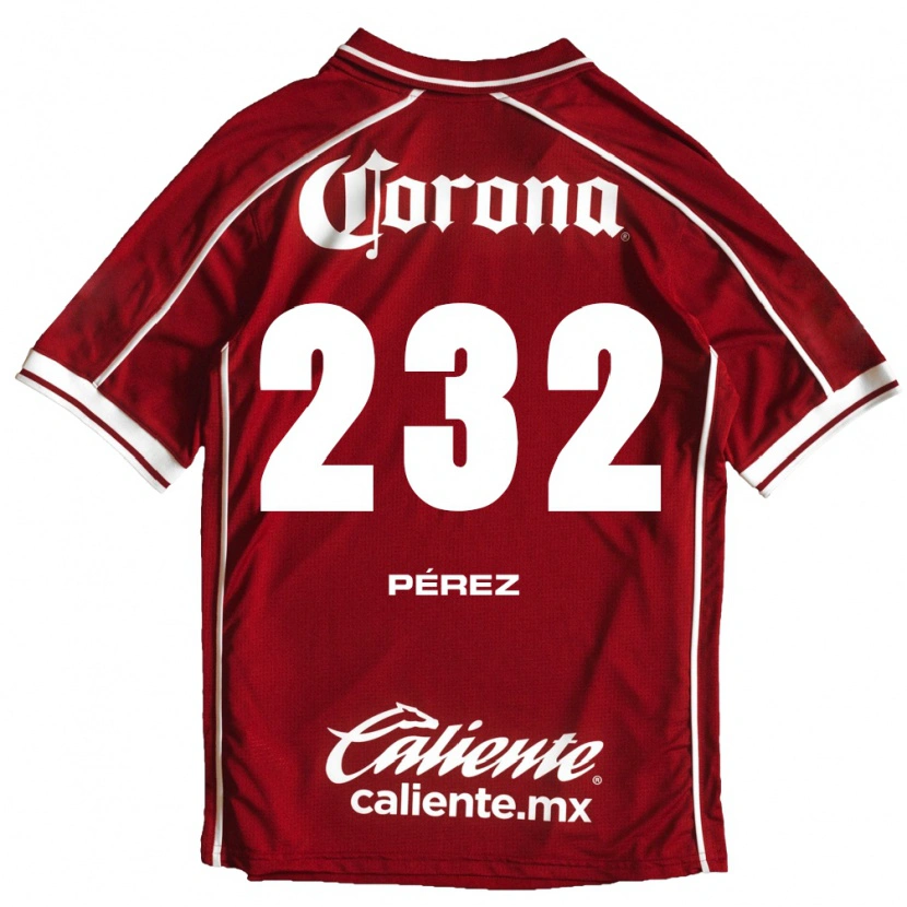 Danxen Mulher Camisola Diego Pérez #232 Branco Vermelho Principal 2026/27 Camisa Brasil