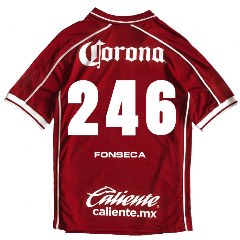 Danxen Mulher Camisola Fernando Fonseca #246 Branco Vermelho Principal 2026/27 Camisa Brasil