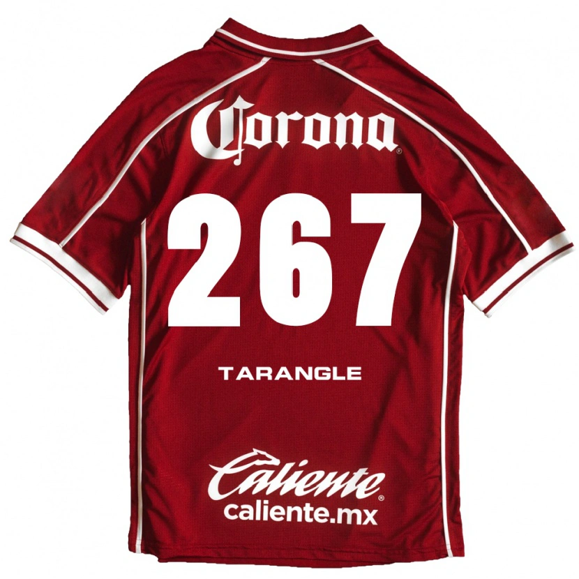 Danxen Mulher Camisola Sebastián Tarangle #267 Branco Vermelho Principal 2026/27 Camisa Brasil